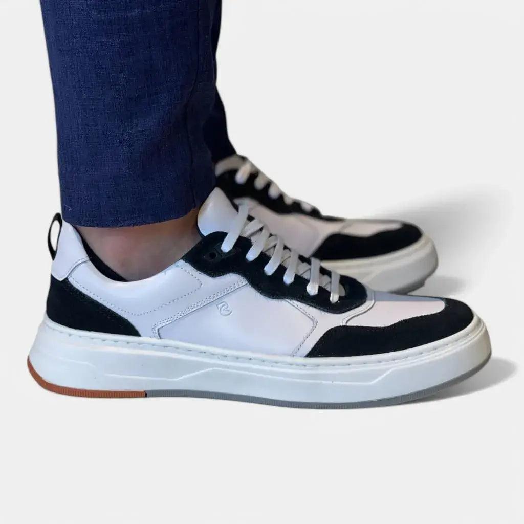 Sapatênis Romeo Best-Trend Preto e Branco