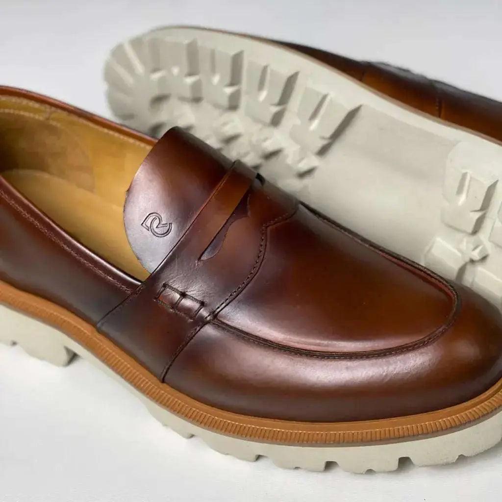 Mocassim Loafer Romeo Verona Nozes