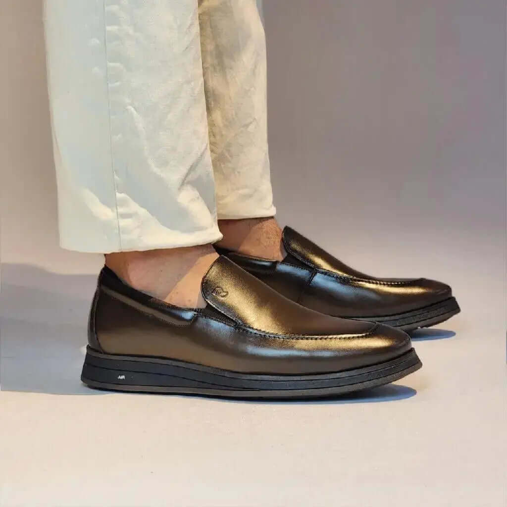 Mocassim Romeo Gênova Marrom Couro Romeo