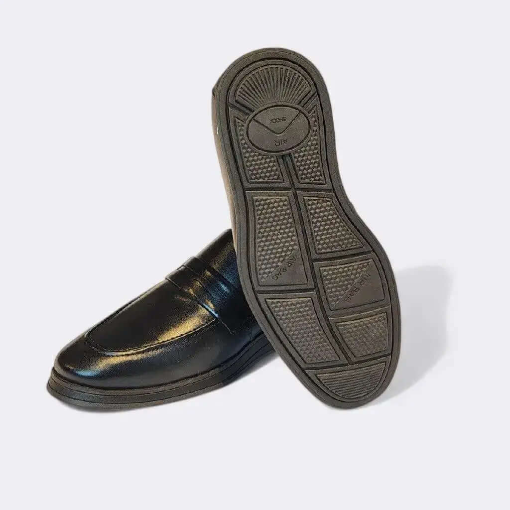 Mocassim Romeo Gênova Preto Couro Romeo