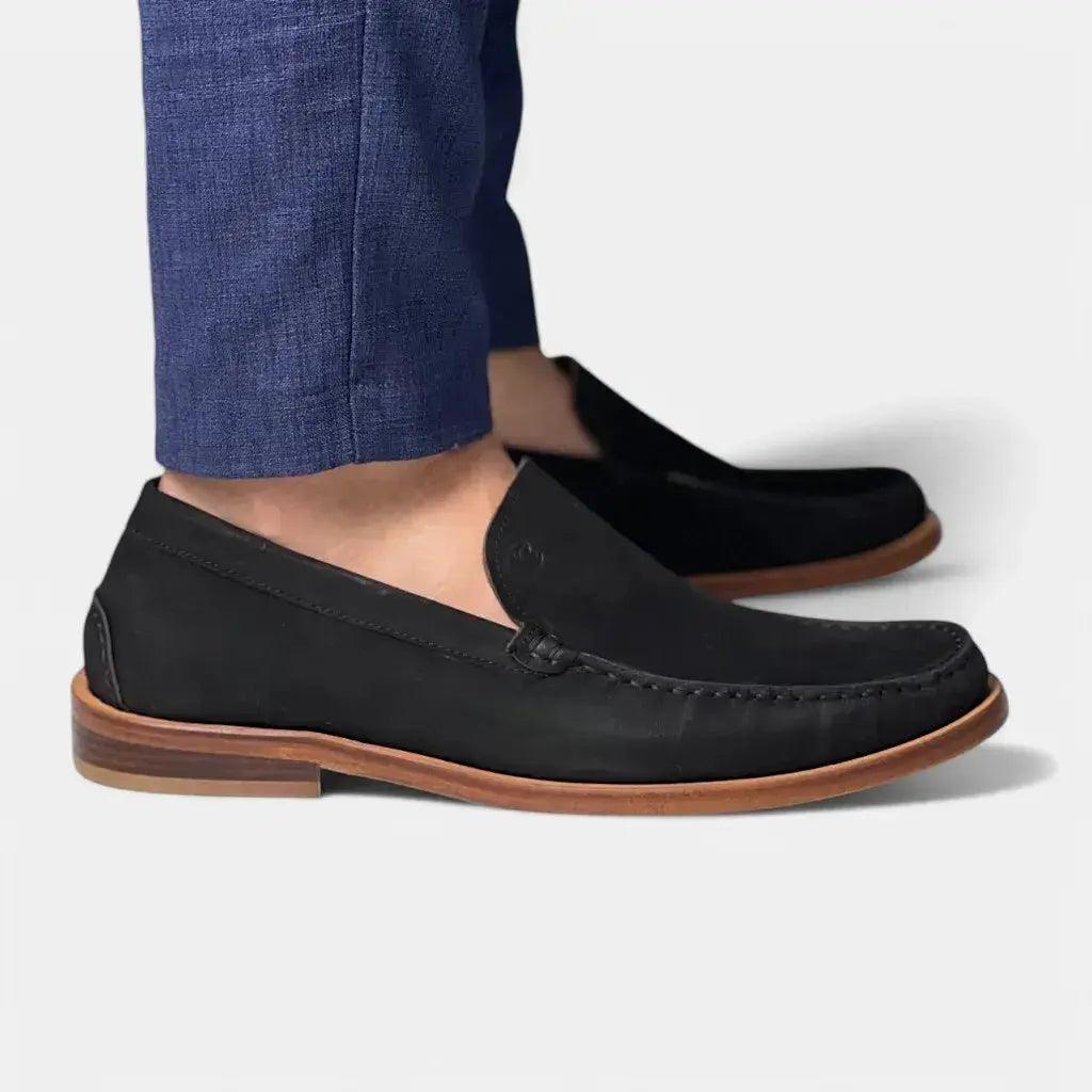 Mocassim Romeo Pietro Preto Couro Romeo