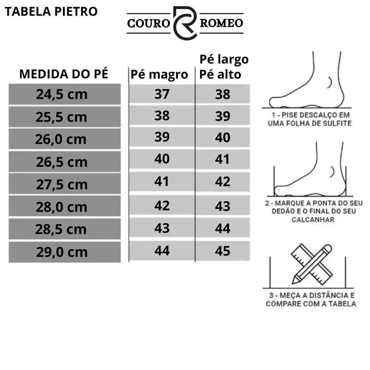 Mocassim Romeo Pietro Preto