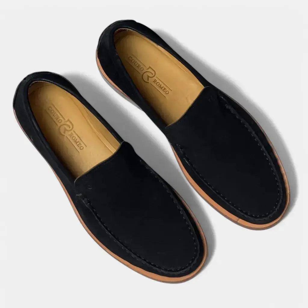 Mocassim Romeo Pietro Preto Couro Romeo