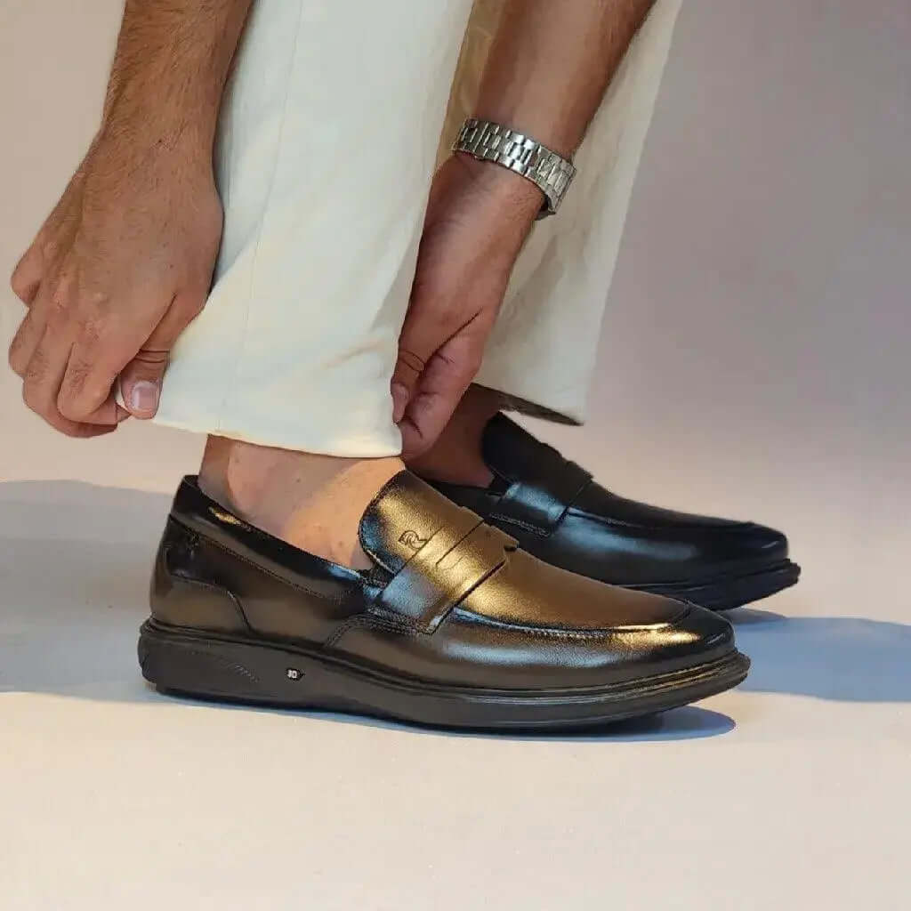 Mocassim Romeo Salvatore Marrom Couro Romeo