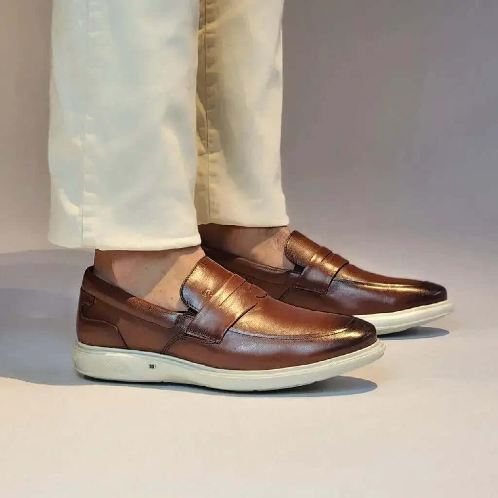 Mocassim Romeo Salvatore Whisky Couro Romeo
