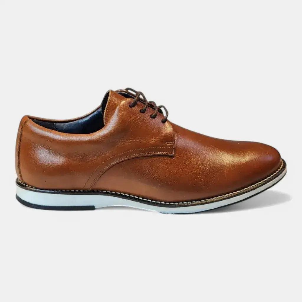 Sapato Romeo Andorra Castor Couro Romeo