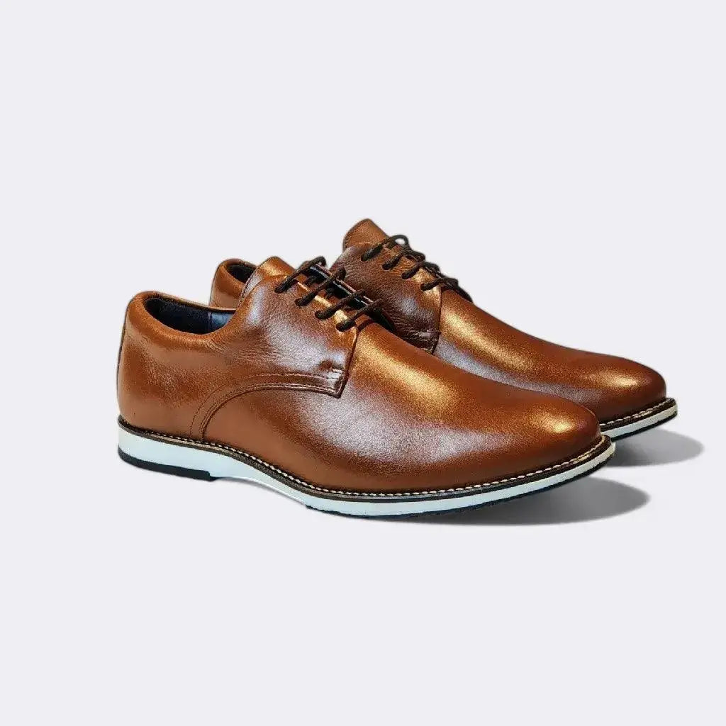 Sapato Romeo Andorra Castor Couro Romeo