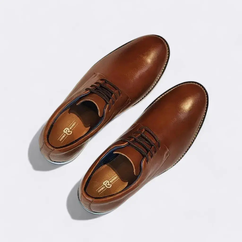 Sapato Romeo Andorra Castor Couro Romeo