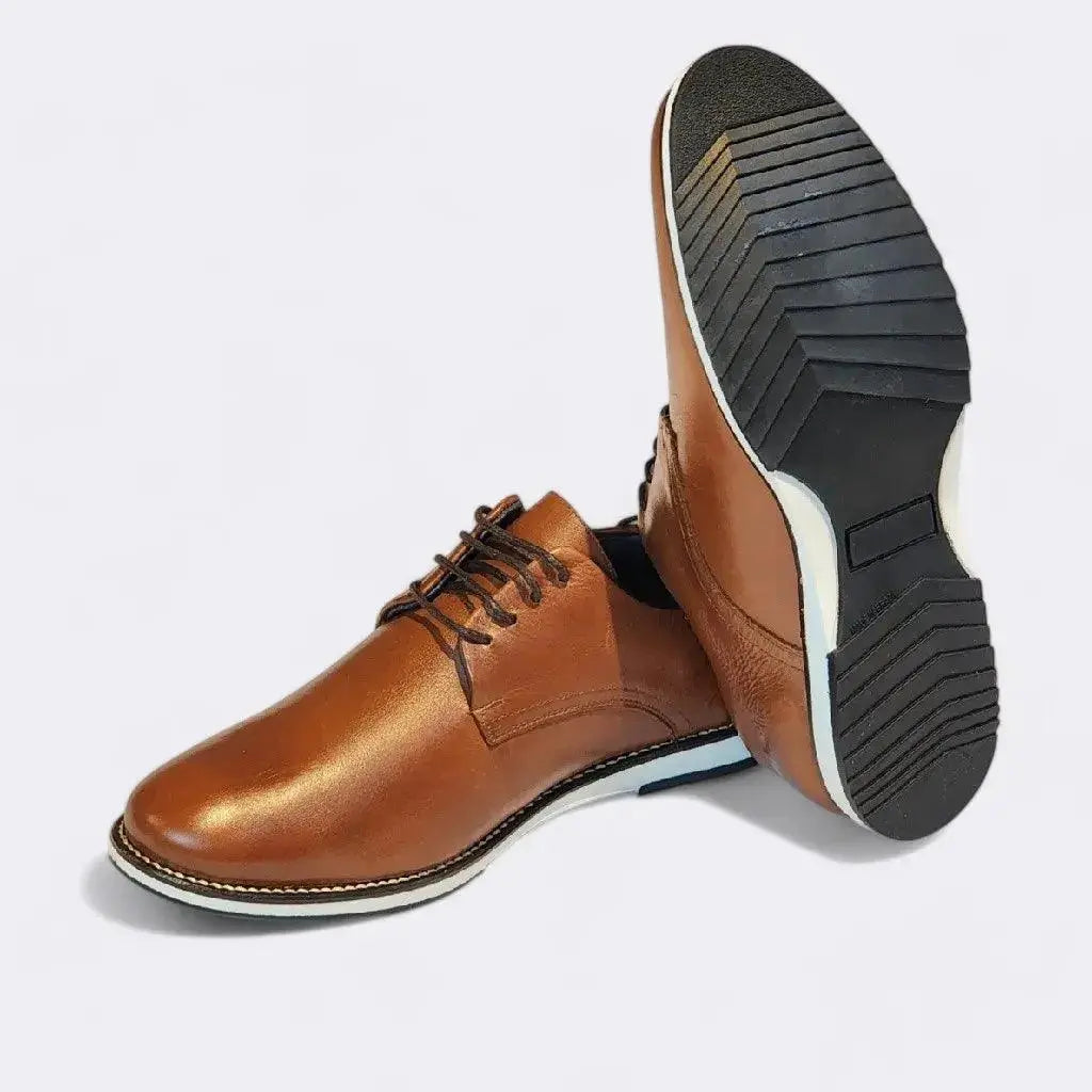 Sapato Romeo Andorra Castor Couro Romeo