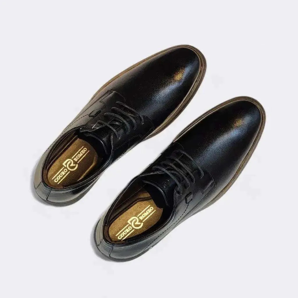 Sapato Romeo Maximus Preto Couro Romeo