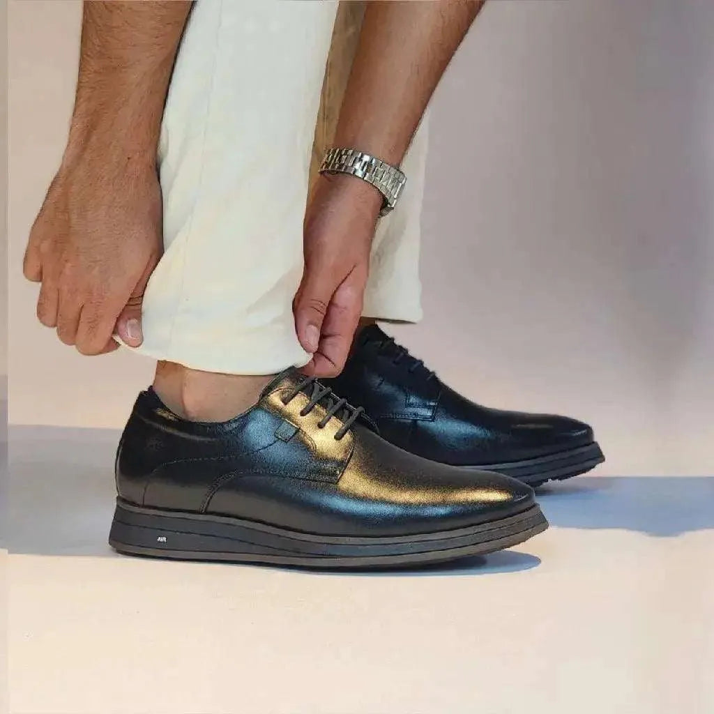 Sapato Romeo Maximus Preto Couro Romeo