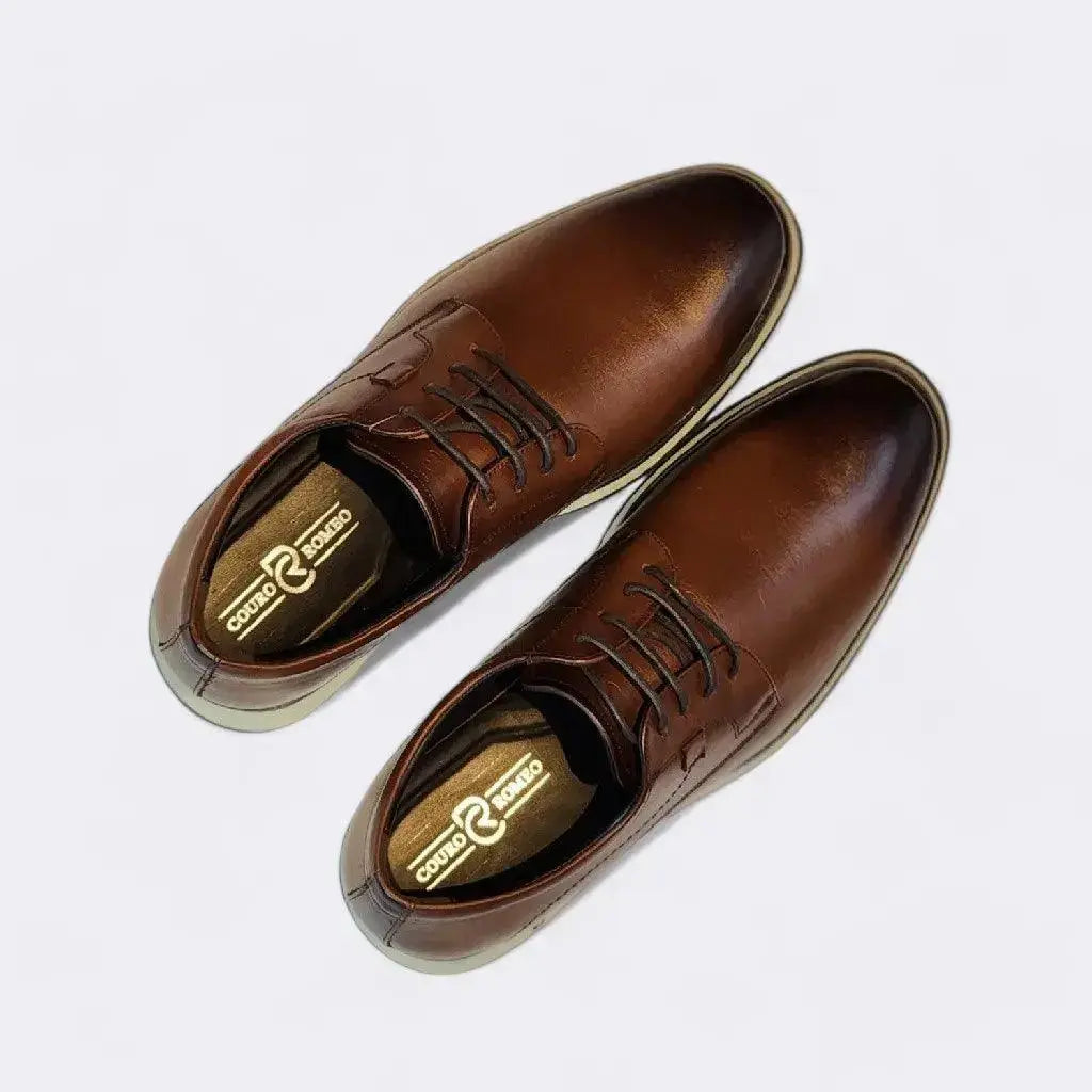 Sapato Romeo Maximus Whisky Couro Romeo