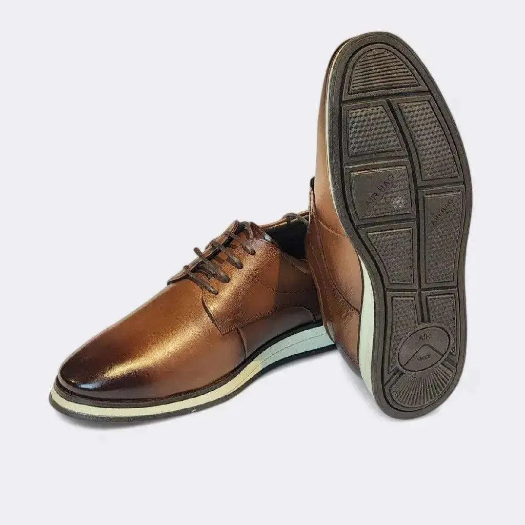 Sapato Romeo Maximus Whisky Couro Romeo