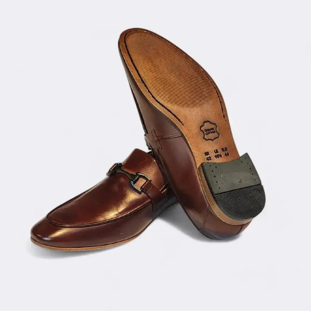 Sapato Social Romeo Roma Mouro Couro Romeo