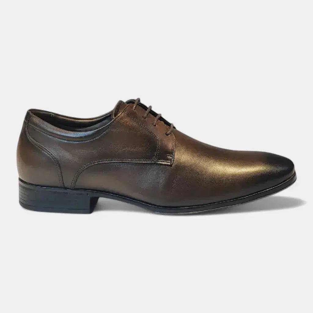 Sapato Social Romeo Siena Marrom Couro Romeo