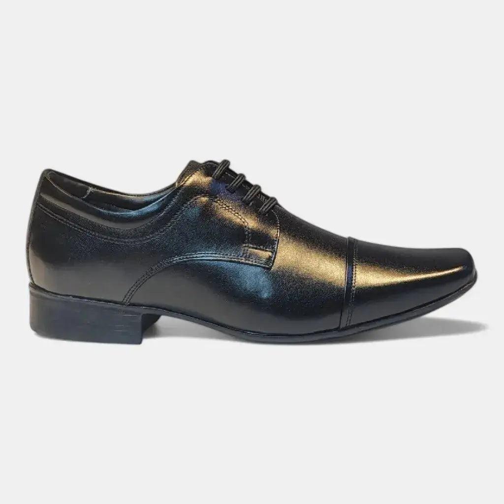 Sapato Social Romeo Siena Preto Couro Romeo