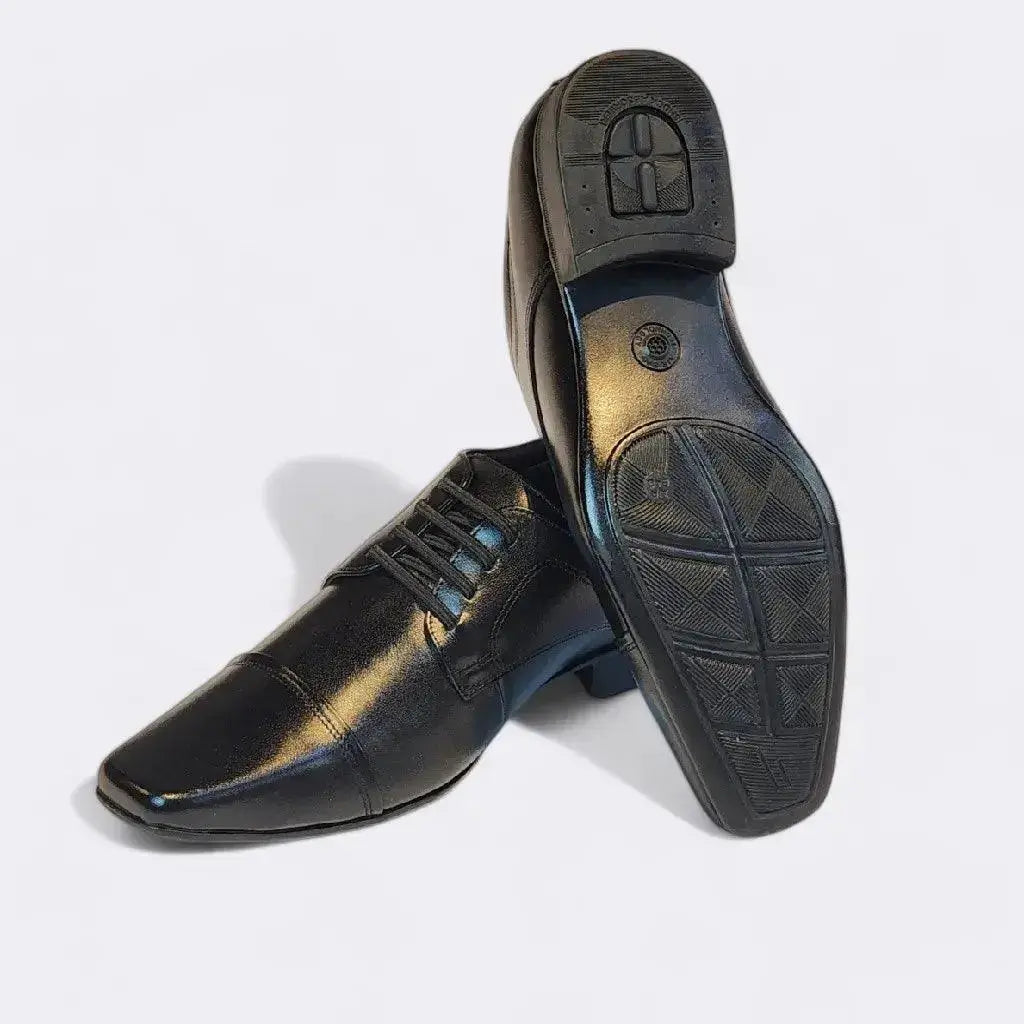 Sapato Social Romeo Siena Preto Couro Romeo