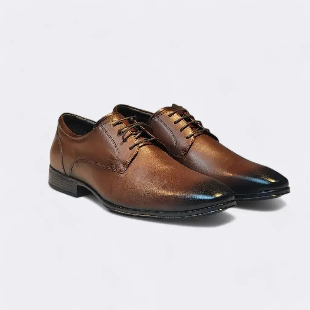Sapato Social Romeo Siena Whisky Couro Romeo
