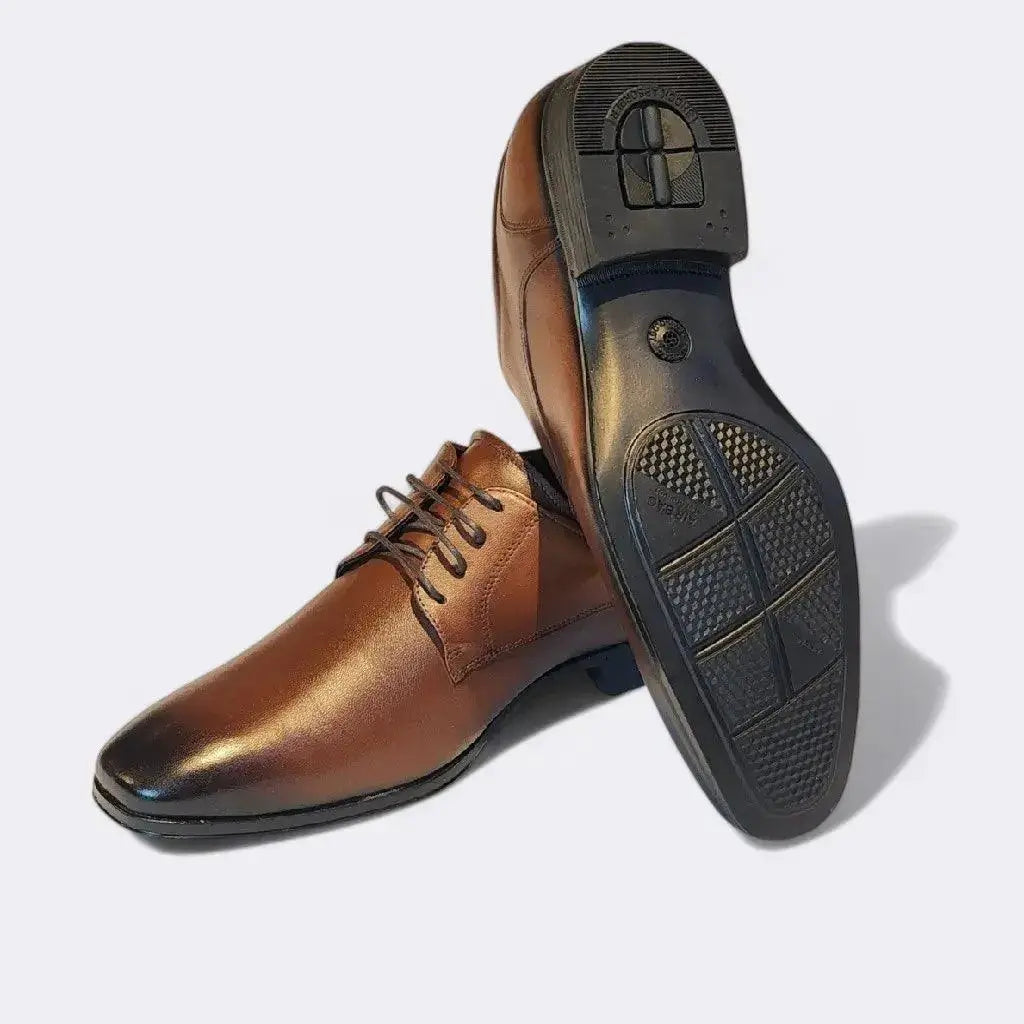 Sapato Social Romeo Siena Whisky Couro Romeo
