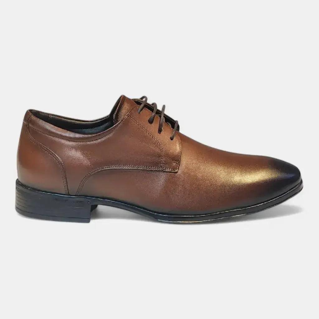 Sapato Social Romeo Siena Whisky Couro Romeo
