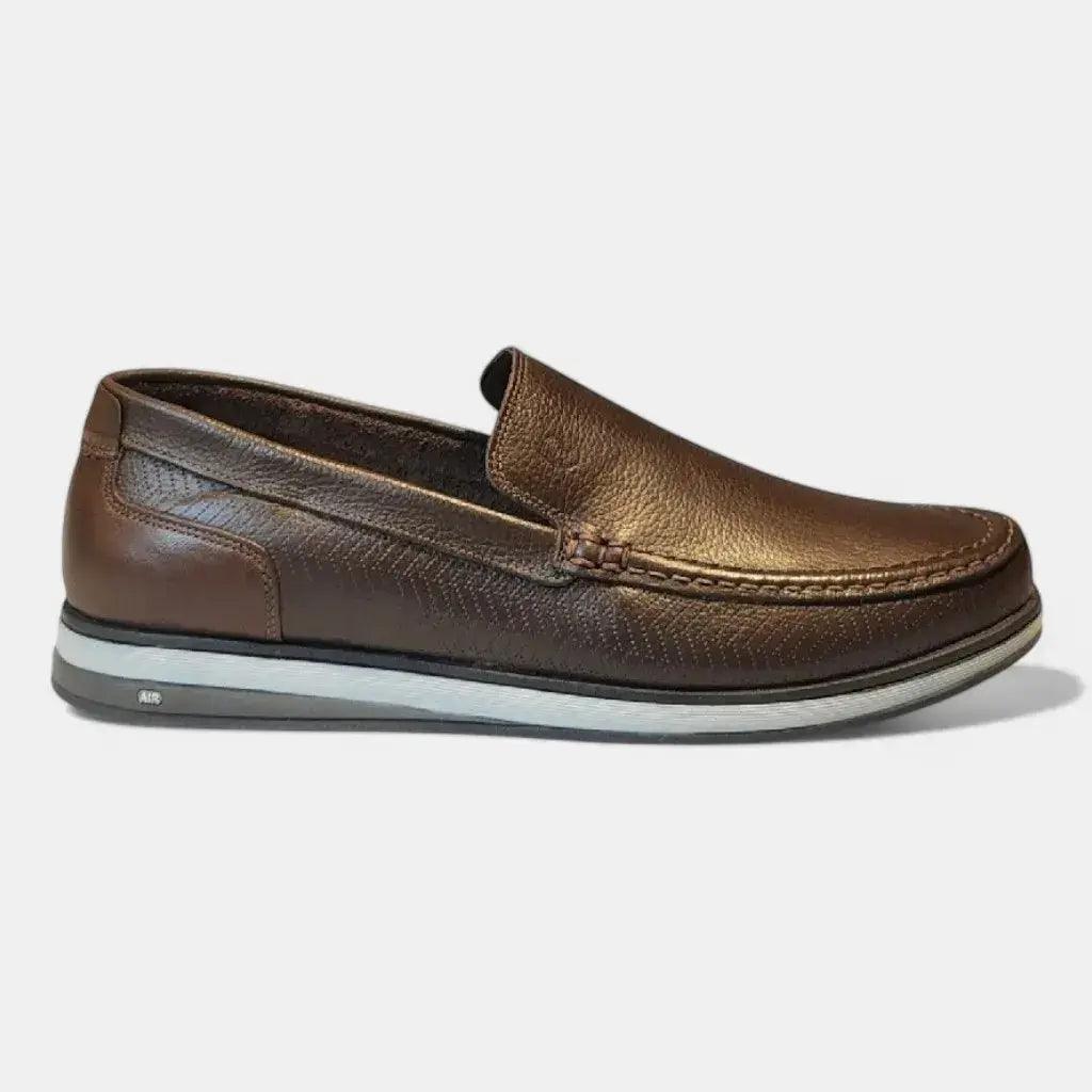 Mocassim Romeo Veneza Conhaque Couro Romeo