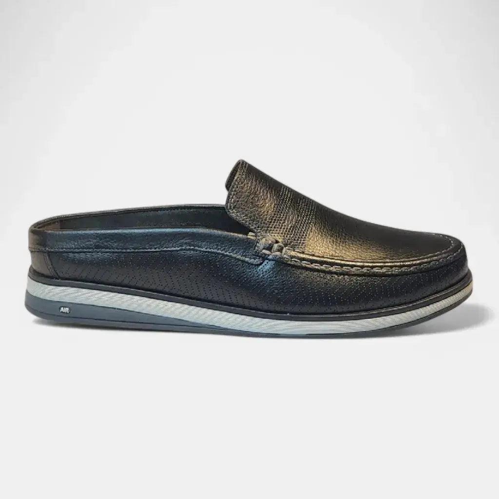 Mule Romeo CopaCabana Preto Couro Romeo
