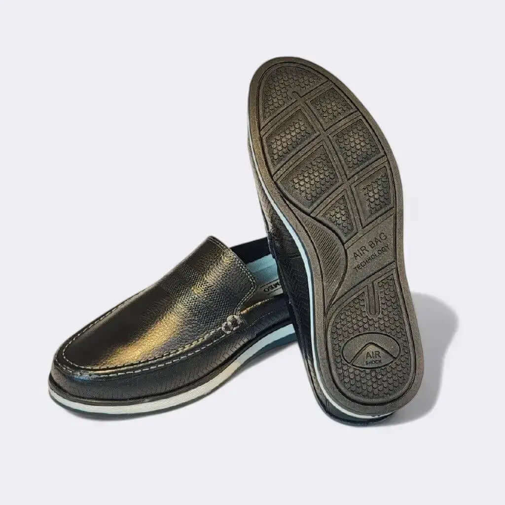 Mule Romeo CopaCabana Preto Couro Romeo