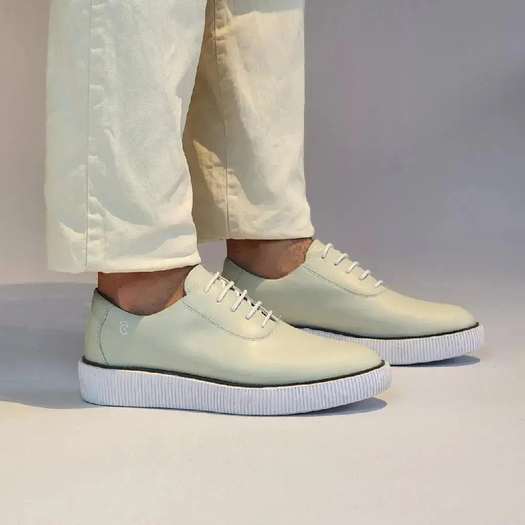 Sapato Romeo Moscow Off White Couro Romeo