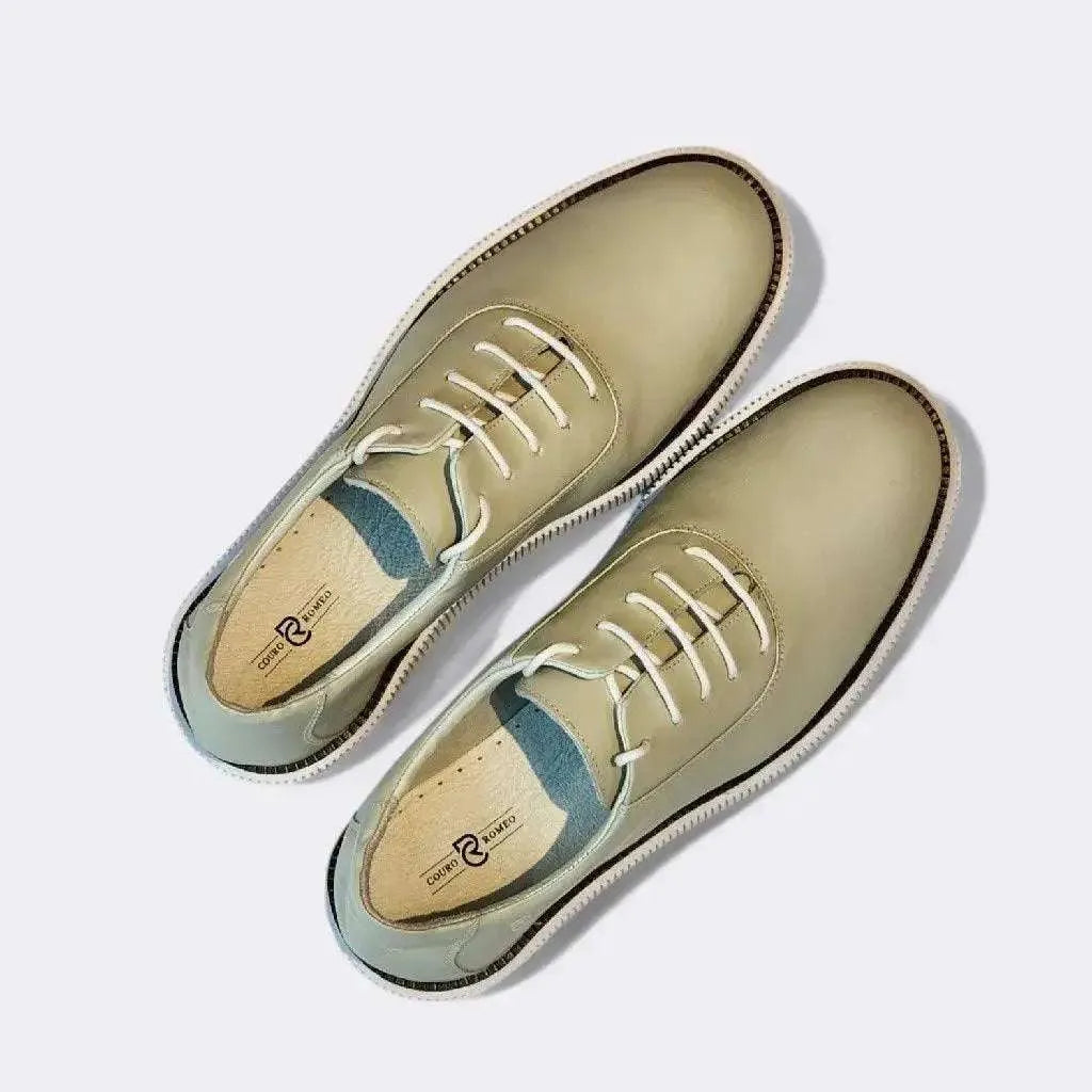 Sapato Romeo Moscow Off White Couro Romeo