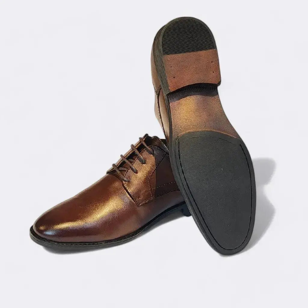 Sapato Social Romeo Siena Conhaque Couro Romeo