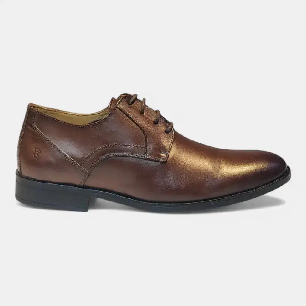 Sapato Social Romeo Siena Conhaque Couro Romeo
