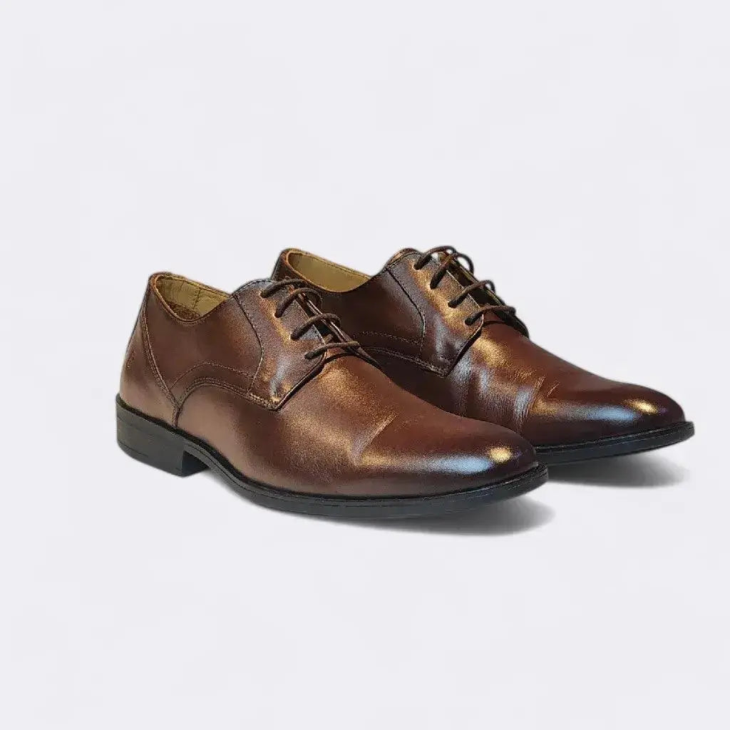 Sapato Social Romeo Siena Conhaque Couro Romeo