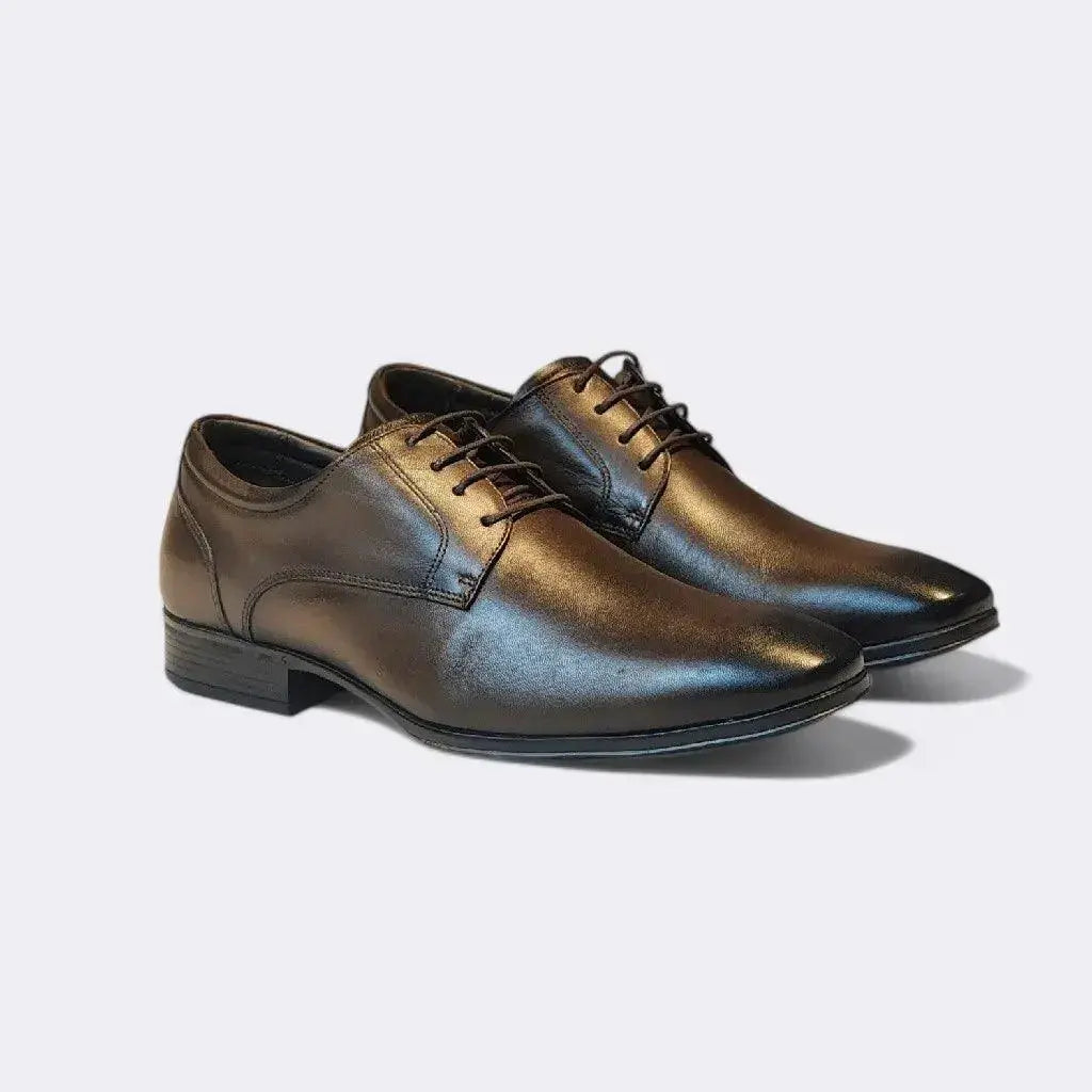 Sapato Social Romeo Siena Marrom Couro Romeo